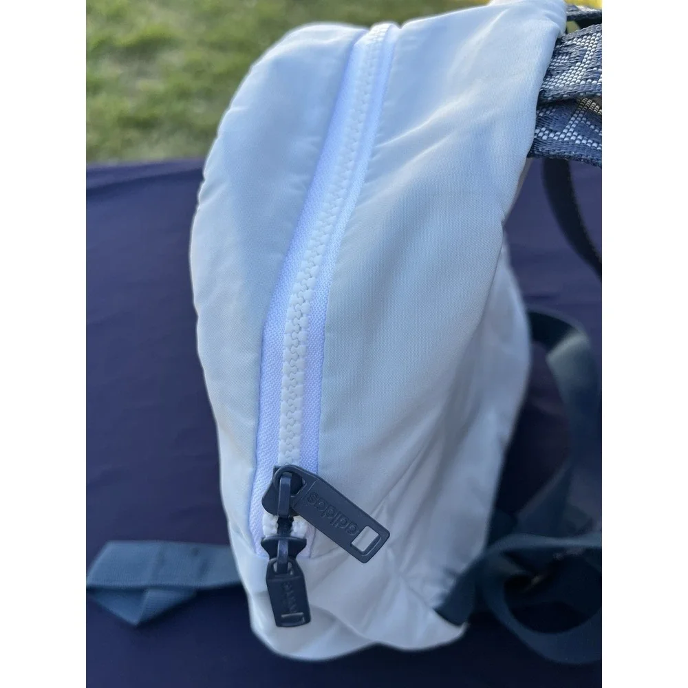 adidas Originals Linear‎ Mini Backpack Travel/Sports Bag Halo Blue / White